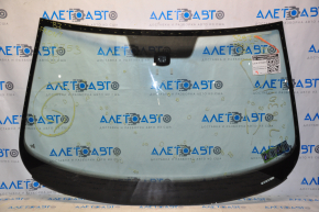 Windshield VW Passat b7 12-15 USA with rain sensor, air on edge, sand, broken rain sensor mount