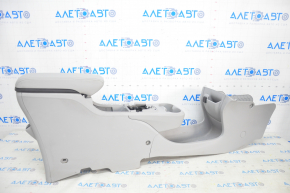 Console center armrest and cup holders Chevrolet Bolt 17- light gray, scratches