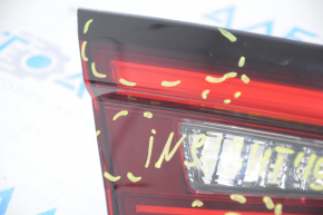 Inner taillight trunk lid left Honda Insight 19-22 scratches