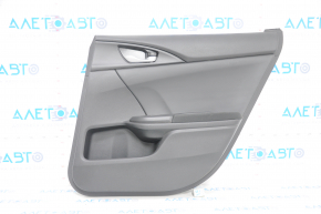 Door trim card rear right Honda Insight 19-22 black, armrest cloth, scratches