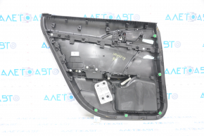 Door trim card rear right Honda Insight 19-22 black, armrest cloth, scratches