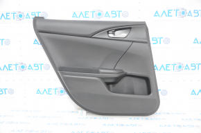 Door trim card rear left Honda Insight 19-22 black, armrest cloth, scratches