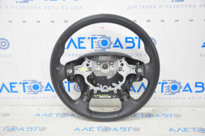 Naked steering wheel Toyota Camry v50 12-14 usa LE, XLE, leather, black, worn