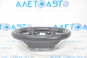 Naked steering wheel Toyota Camry v50 12-14 usa LE, XLE, leather, black, worn