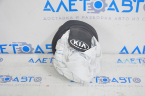 The driver's steering wheel airbag in a Kia Optima 16-20 exploded.