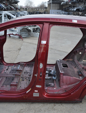 Body pillar central left Chevrolet Bolt 17- on the body, bumps