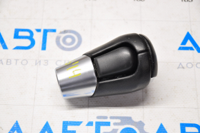 Mazda 6 13-21 automatic transmission knob black leather, pokes on leather