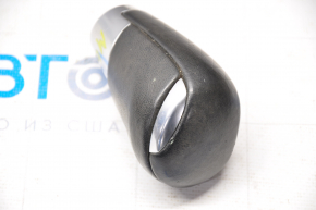Mazda 6 13-21 automatic transmission knob black leather, pokes on leather