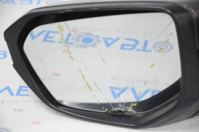 Side mirror left Honda Insight 19-22 5 pins, heated, graphite, broken mirror element