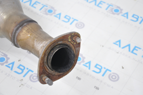 Intake pipe with catalytic converter Toyota Camry v50 12-14 hybrid usa sawed off stud, resonator and pipe dented