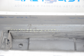 Right threshold Toyota Camry v50 12-14 usa LE XLE graphite, with chrome, broken crepe, worn