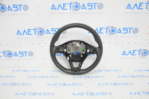 Bare steering wheel Honda Insight 19-22 rubber black, with rear pad