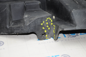Front bumper protection Ford Escape MK3 13-16 prerest, cracks, tears