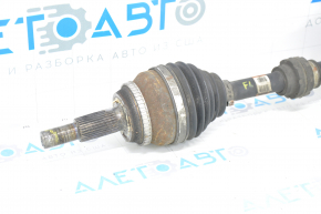 Drive axle shaft front left Toyota Camry v50 12-14 hybrid usa rusty, thread defect