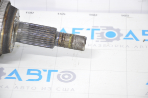 Drive axle shaft front right Toyota Camry v50 12-14 hybrid usa rusty, thread defect