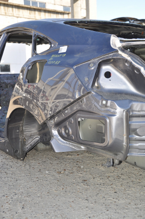 Quarter wing rear left Honda Insight 19-22 graphite on body, bumps