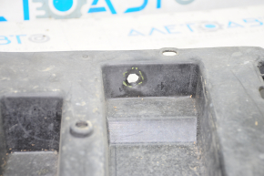 Front bumper protection Nissan Rogue 14-17 usa type 1 is dented, the fastener is torn
