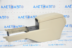 Console central armrest Toyota Camry v50 12-14 usa beige, scratches