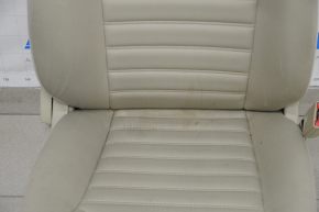 Passenger seat Ford Fusion mk5 13-16 without airbag, mechanical, beige cloth, dry cleanable