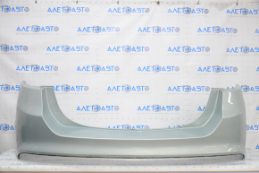 Rear bumper bare Ford Fusion mk5 13-18 blue, broken mount, scratches