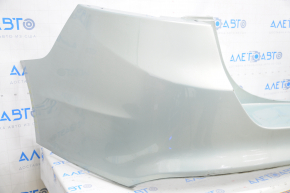 Rear bumper bare Ford Fusion mk5 13-18 blue, broken mount, scratches