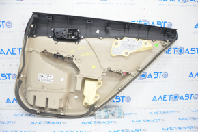 Door trim card rear left Toyota Camry v50 12-14 usa beige, scratches, nicks