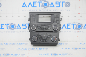 Ford Fusion mk5 13-20 SYNC 1 radio control panel for dual-zone climate control