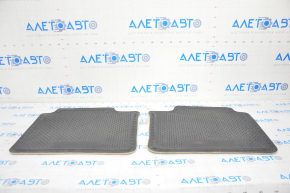 Set of mats Toyota Camry v50 12-14 usa rag beige, for dry cleaning
