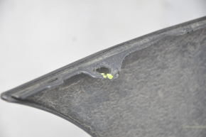 Rear bumper bare Toyota Camry v50 12-14 usa LE XLE, graphite, dented, tears, broken fasteners