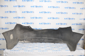 Rear bumper bare Toyota Camry v50 12-14 usa LE XLE, graphite, dented, tears, broken fasteners