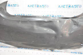 Rear bumper bare Toyota Camry v50 12-14 usa LE XLE, graphite, dented, tears, broken fasteners