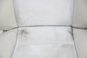 Passenger seat Toyota Camry v50 12-14 usa with airbag, leather beige+suede, electric, heated, for dry cleaning, creases on leather