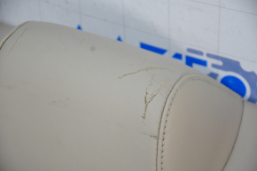 Rear row of seats 2nd row Toyota Camry v50 12-14 usa beige leather + suede, dry cleaning, creases on leather