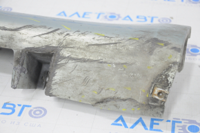 Right threshold Ford Fusion mk5 13-20 blue, broken fasteners, tear, scratches, dented, worn