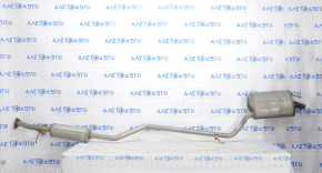 Middle and rear muffler with barrel for Honda Accord 13-15 hybrid