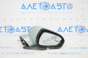 Side mirror right Ford Fusion mk5 13-7 pins, turn signal, heated, blue