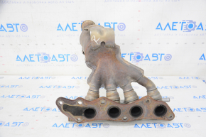 Exhaust manifold with catalytic converter Ford Fusion mk5 13-20 hybrid, corrugated pipe sawed off