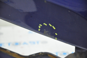 Front bumper bare Honda Accord 16-17 rest, hybrid, blue, scratches