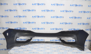 Front bumper bare Honda Accord 16-17 rest, hybrid, blue, scratches