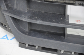 Lower grille of the front bumper VW Jetta 15-18 USA without parking sensors, bumpers