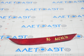 Reflector for the rear bumper, left, Honda Accord 2016-2017
