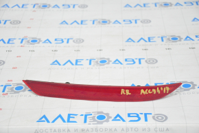 Right rear bumper reflector for Honda Accord 2016-2017