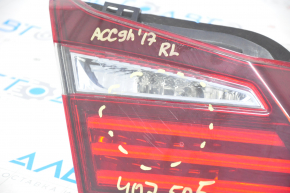 Inner taillight trunk lid left Honda Accord 16-17 hybrid, rest, scratches