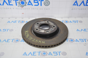 Front right brake disc Honda Accord 13-17 hybrid 25mm