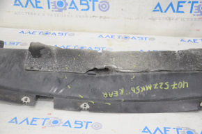 Rear bumper guard central Ford Fusion mk5 13-20 dented, torn