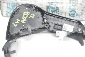 Steering wheel control buttons left Honda Accord 13-17 with glossy overlay and lower control
