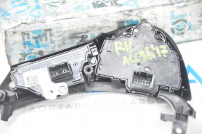 Steering wheel control buttons right Honda Accord 13-15 gloss, under distronic and lane keeping