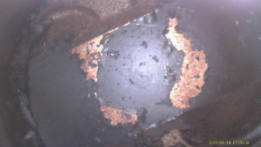 Jeep Grand Cherokee WK2 17- 3.6 engine, half-pan is punctured, without a dipstick, a chip is broken