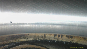 Jeep Grand Cherokee WK2 17- 3.6 engine, half-pan is punctured, without a dipstick, a chip is broken