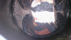 Jeep Grand Cherokee WK2 17- 3.6 engine, half-pan is punctured, without a dipstick, a chip is broken